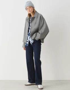 Damen OPUS Accessoires^Strickmütze Amaddie Cap Blau Online Bestellen