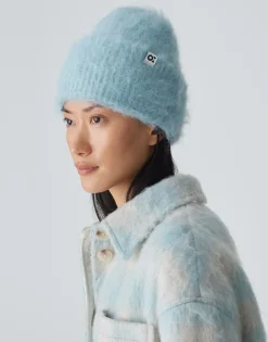 Damen OPUS Accessoires^Strickmütze Atilly Cap Blau Online Bestellen