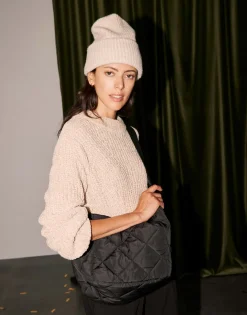 Damen OPUS Accessoires^Strickmütze Atwista Cap Beige Online Bestellen