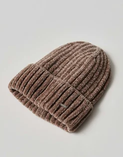 Damen OPUS Accessoires^Strickmütze Awami Rib Braun Online Bestellen