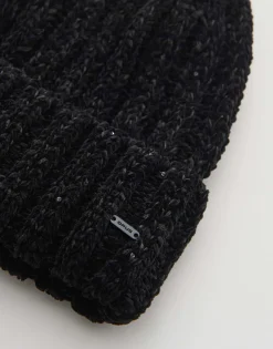 Damen OPUS Accessoires^Strickmütze Awami Spark Schwarz Online Bestellen