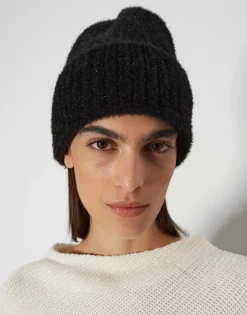 Damen OPUS Accessoires^Strickmütze Blinny Soft Schwarz Online Bestellen