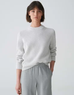 Damen OPUS Strick^Strickpullover Padollo Grau Online Bestellen