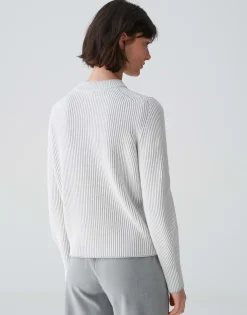 Damen OPUS Strick^Strickpullover Padollo Grau Online Bestellen