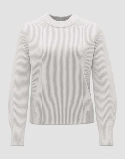Damen OPUS Strick^Strickpullover Padollo Grau Online Bestellen