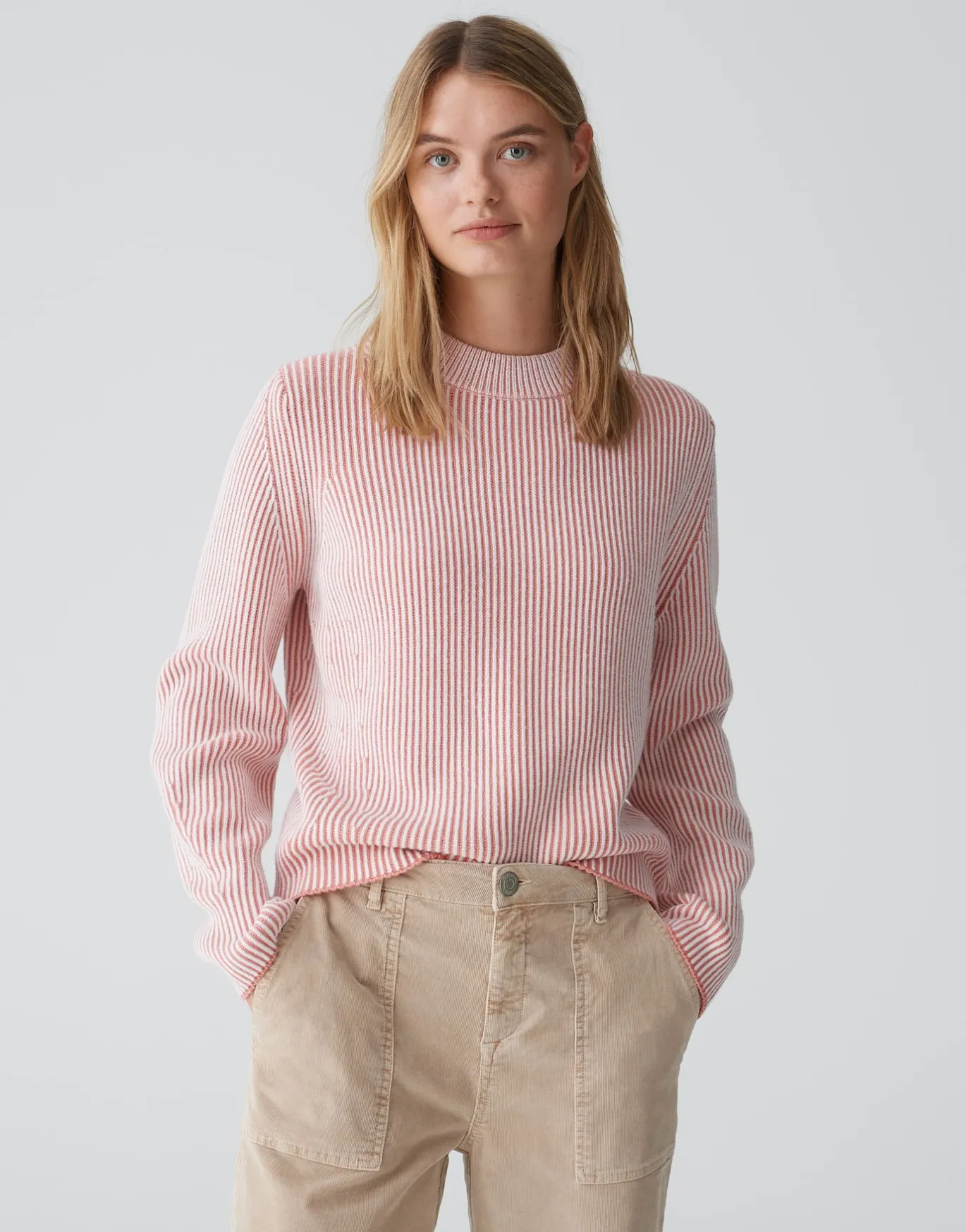 Damen OPUS Strick^Strickpullover Padollo Rosé Online Bestellen