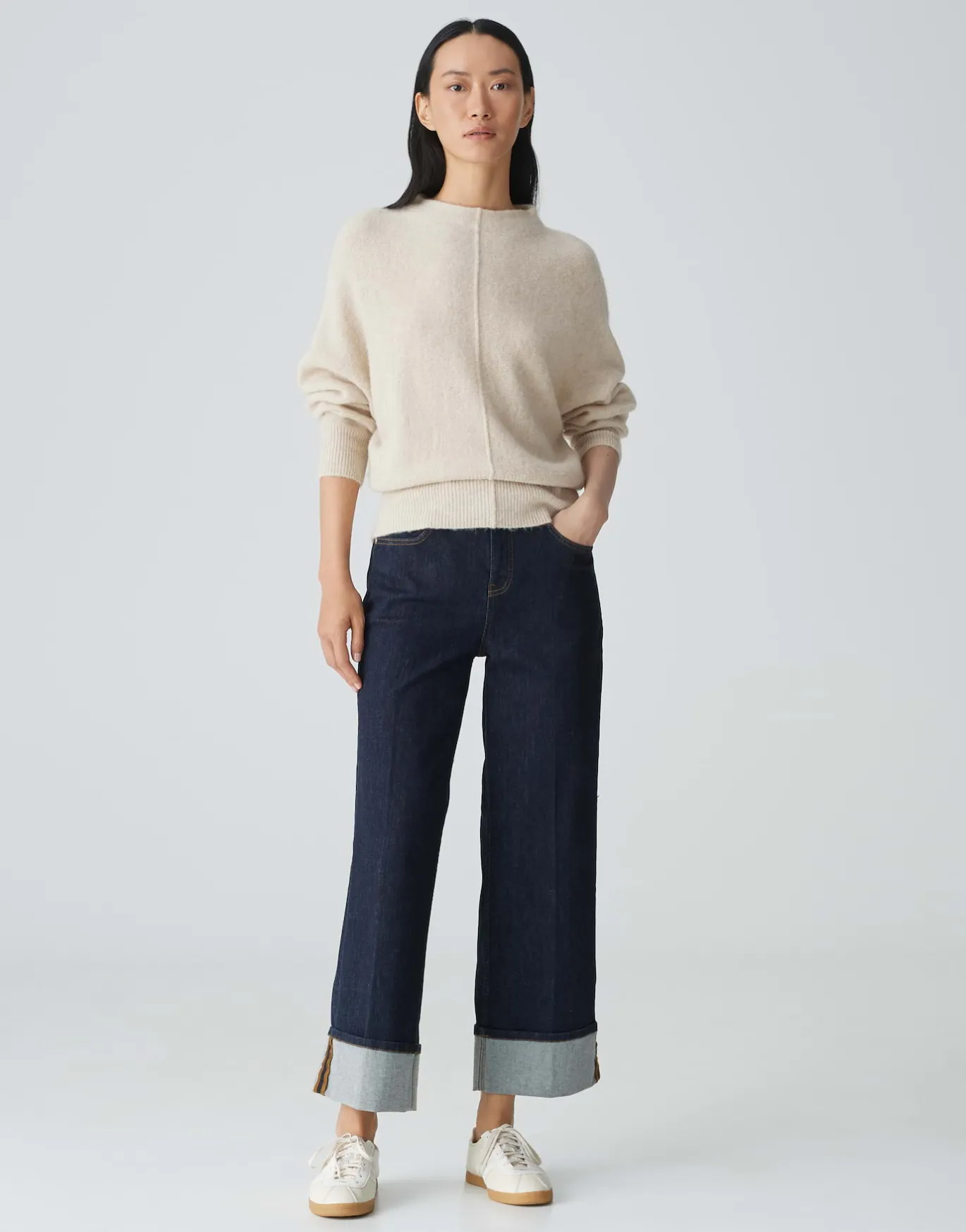 Damen OPUS Strick^Strickpullover Pahuma Soft Beige Online Bestellen