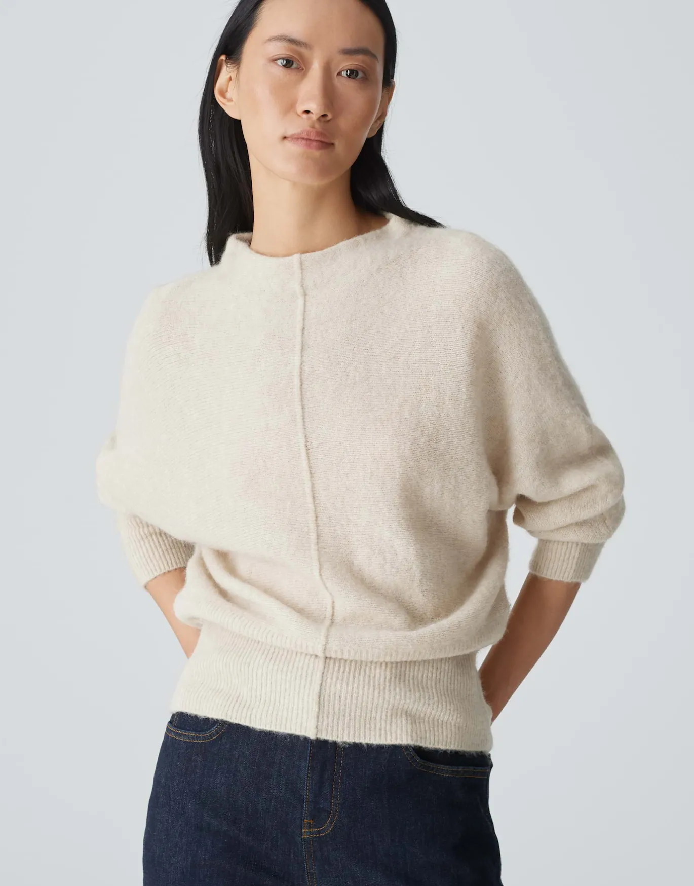 Damen OPUS Strick^Strickpullover Pahuma Soft Beige Online Bestellen