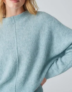 Damen OPUS Strick^Strickpullover Pahuma Soft Blau Online Bestellen