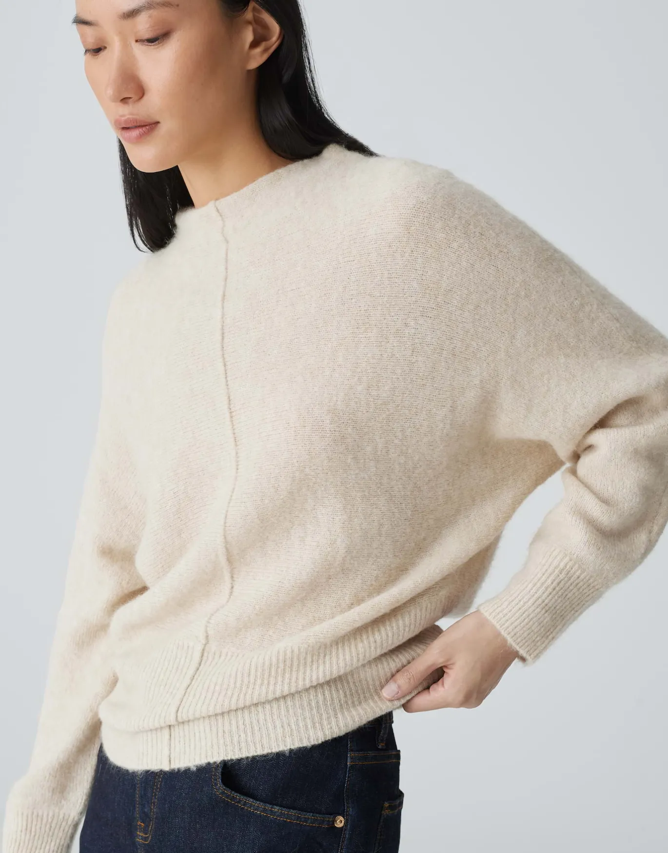 Damen OPUS Strick^Strickpullover Pahuma Soft Beige Online Bestellen