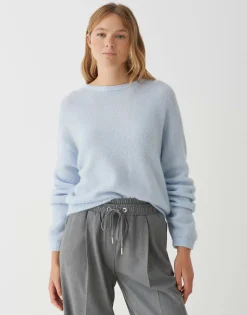 Damen OPUS Strick^Strickpullover Pemine Blau Online Bestellen