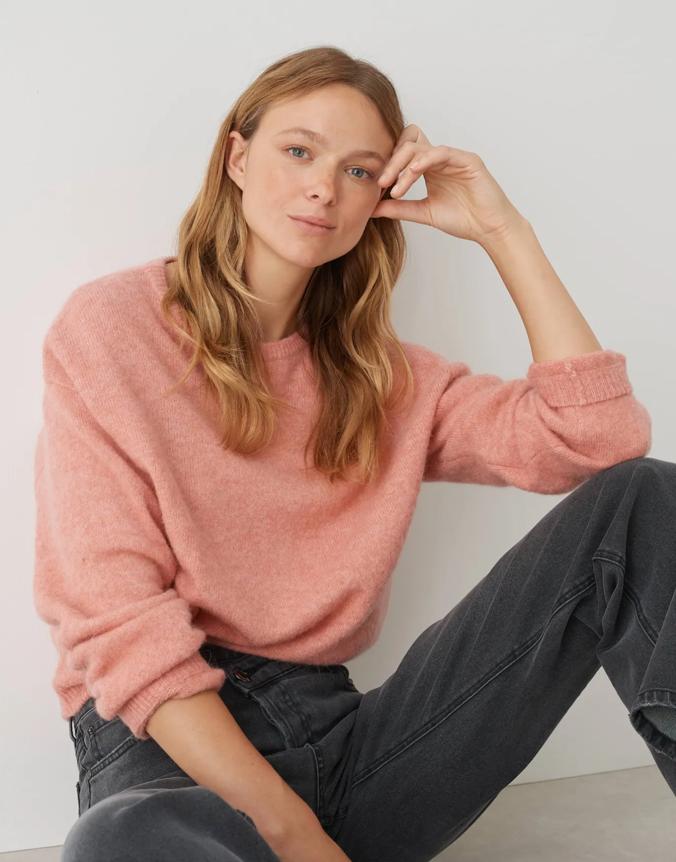 Damen OPUS Strick^Strickpullover Pemine Rosé Online Bestellen