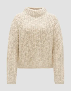 Damen OPUS Strick^Strickpullover Perke Beige Online Bestellen