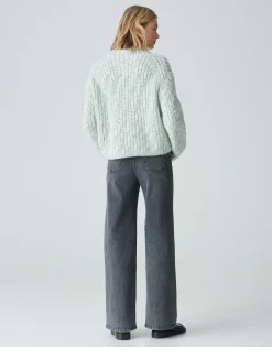 Damen OPUS Strick^Strickpullover Perke Blau Online Bestellen