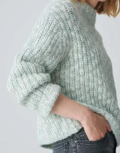 Damen OPUS Strick^Strickpullover Perke Blau Online Bestellen