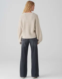 Damen OPUS Strick^Strickpullover Plimma Beige Online Bestellen