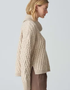 Damen OPUS Strick^Strickpullover Plinea Beige Online Bestellen