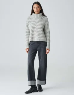 Damen OPUS Strick^Strickpullover Plinea Grau Online Bestellen