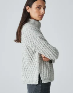 Damen OPUS Strick^Strickpullover Plinea Grau Online Bestellen