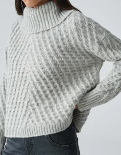 Damen OPUS Strick^Strickpullover Plinea Grau Online Bestellen