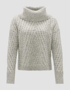 Damen OPUS Strick^Strickpullover Plinea Grau Online Bestellen