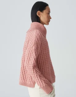 Damen OPUS Strick^Strickpullover Plinea Rosé Online Bestellen
