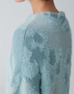 Damen OPUS Strick^Strickpullover Plumi Blau Online Bestellen