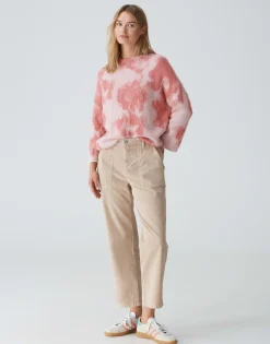 Damen OPUS Strick^Strickpullover Plumi Rosé Online Bestellen