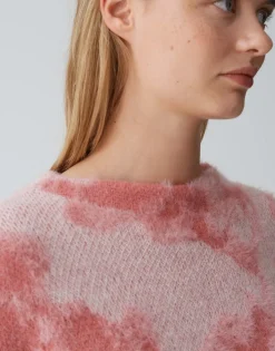 Damen OPUS Strick^Strickpullover Plumi Rosé Online Bestellen