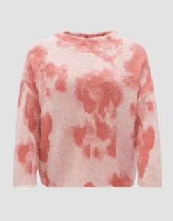 Damen OPUS Strick^Strickpullover Plumi Rosé Online Bestellen