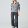 Damen OPUS Strick^Strickpullover Popfy Grau Online Bestellen