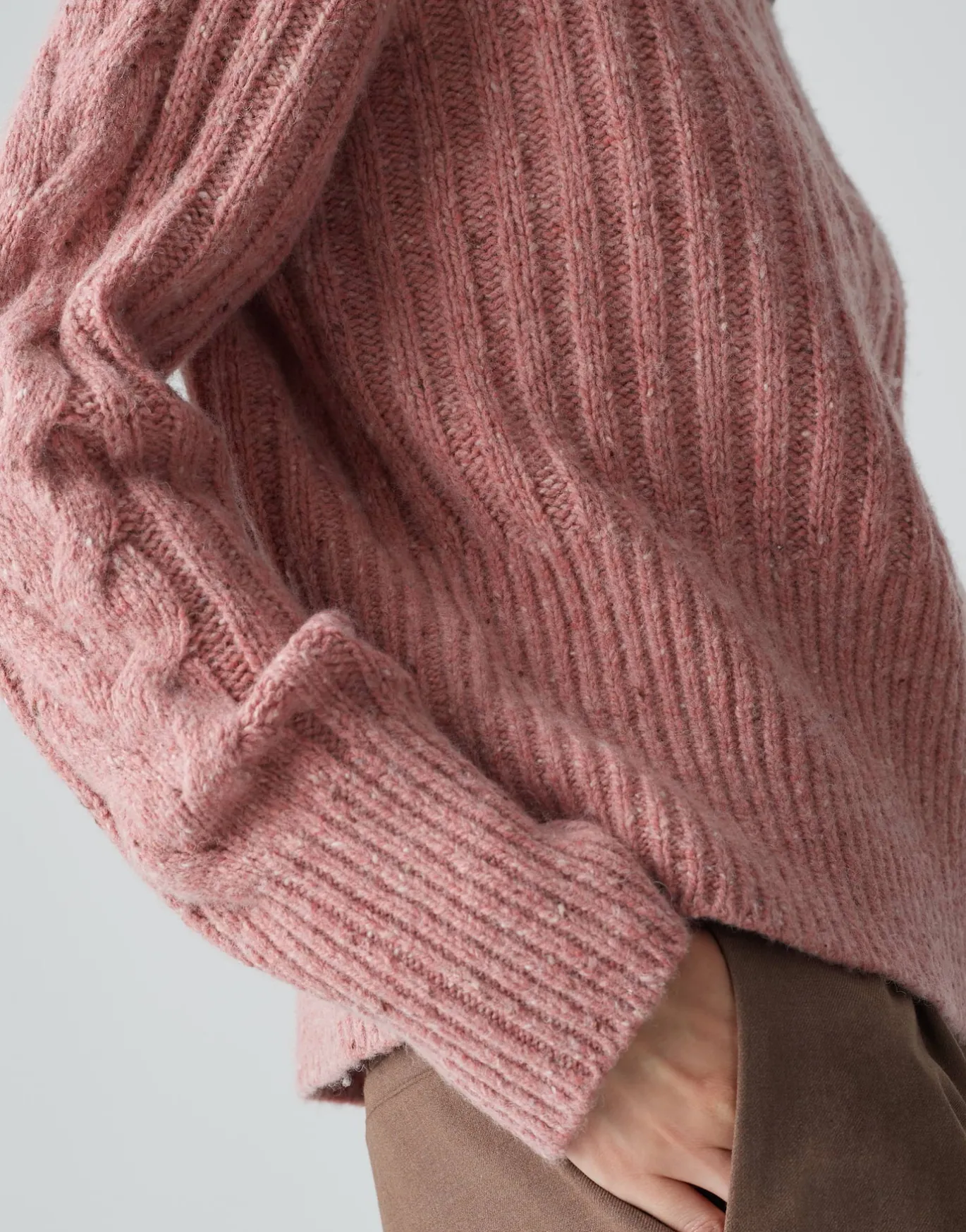 Damen OPUS Strick^Strickpullover Popfy Rosé Online Bestellen
