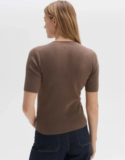 Damen OPUS Strick^Strickpullover Prika Braun Online Bestellen