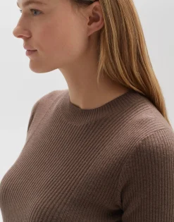 Damen OPUS Strick^Strickpullover Prika Braun Online Bestellen