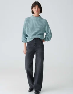 Damen OPUS Strick^Strickpullover Pufamo Blau Online Bestellen