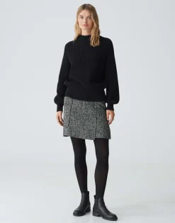 Damen OPUS Strick^Strickpullover Pufamo Schwarz Online Bestellen