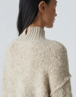 Damen OPUS Strick^Strickpullover Puklana Beige Online Bestellen