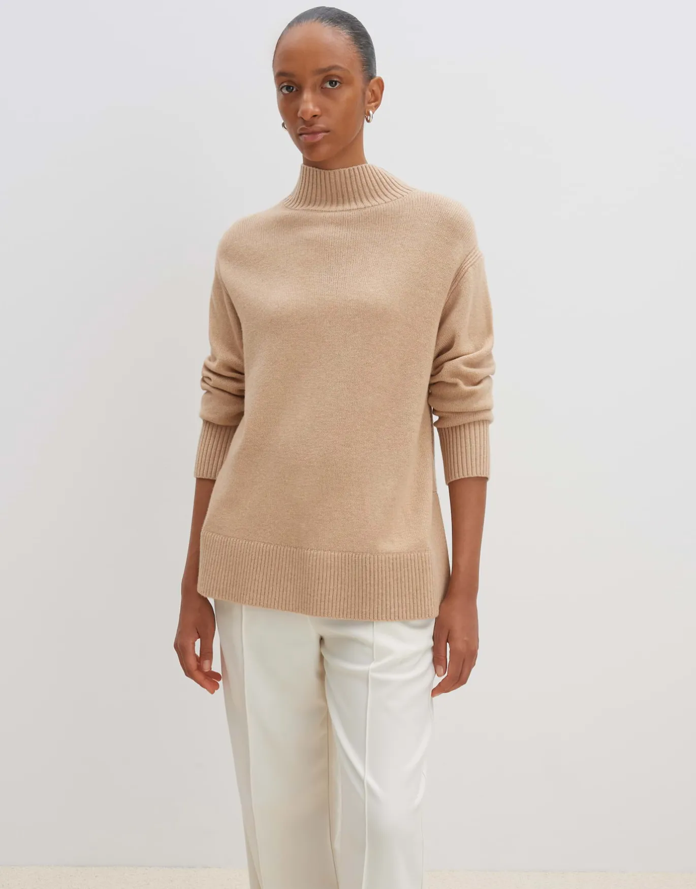 Damen OPUS Strick^Strickpullover Tahila Beige Online Bestellen