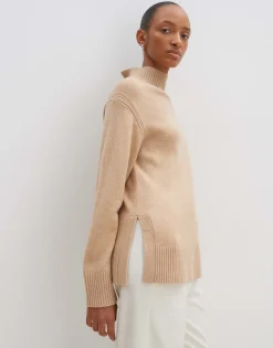 Damen OPUS Strick^Strickpullover Tahila Beige Online Bestellen