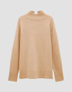 Damen OPUS Strick^Strickpullover Tahila Beige Online Bestellen
