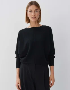 Damen OPUS Strick^Strickpullover Taliya Detail Schwarz Online Bestellen