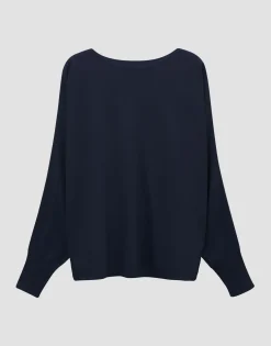Damen OPUS Strick^Strickpullover Taliya Detail Blau Online Bestellen