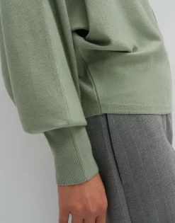 Damen OPUS Strick^Strickpullover Taliya Line Grün Online Bestellen