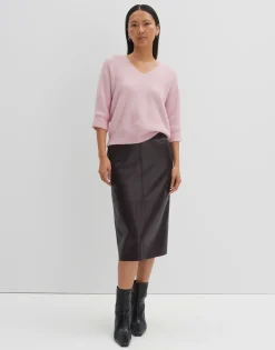 Damen OPUS Strick^Strickpullover Tamita Pure Rosé Online Bestellen
