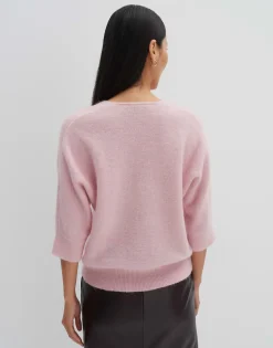 Damen OPUS Strick^Strickpullover Tamita Pure Rosé Online Bestellen