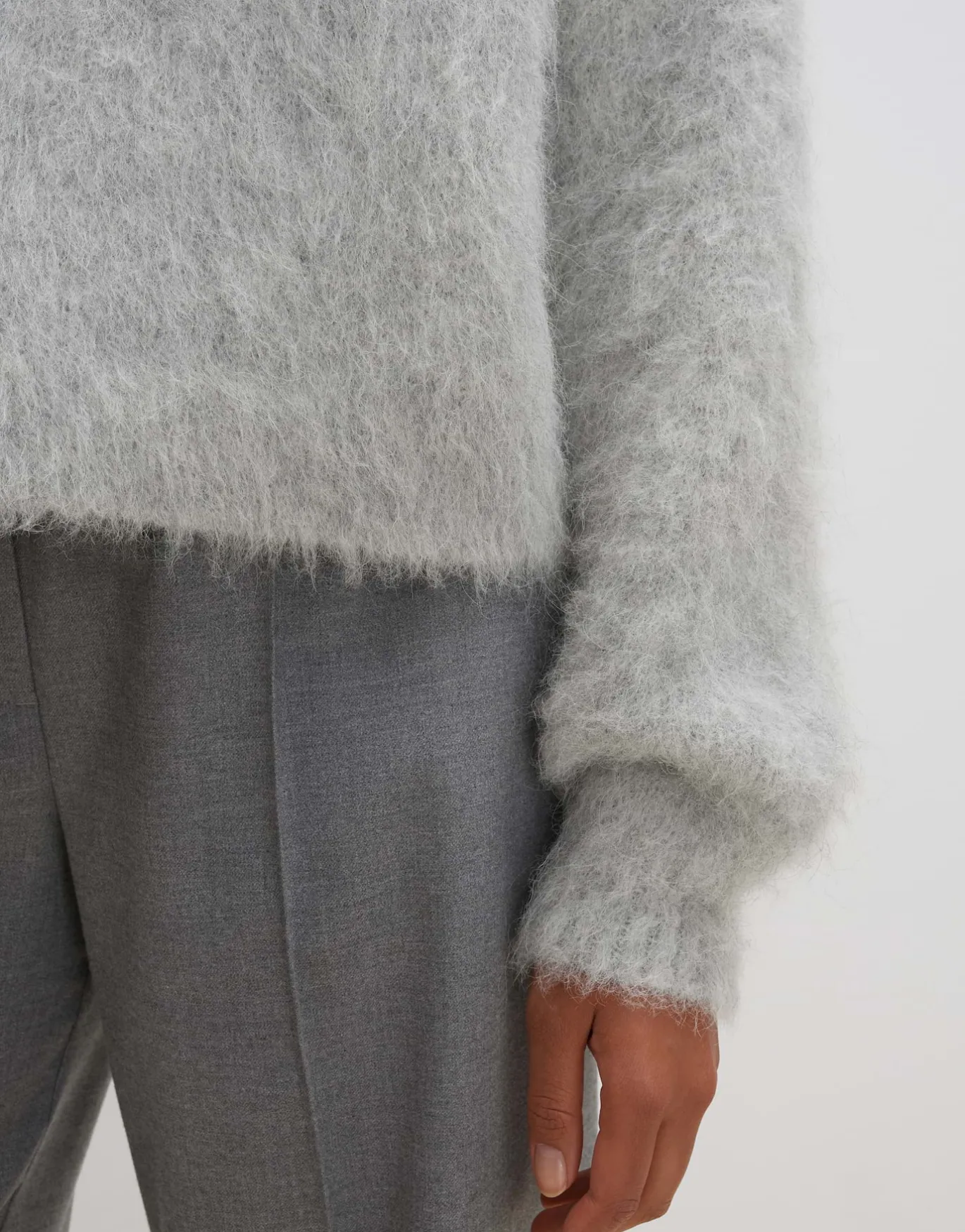 Damen OPUS Strick^Strickpullover Tanyara Grau Online Bestellen