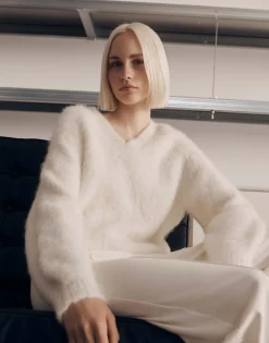 Damen OPUS Strick^Strickpullover Tanyara Weiß Online Bestellen