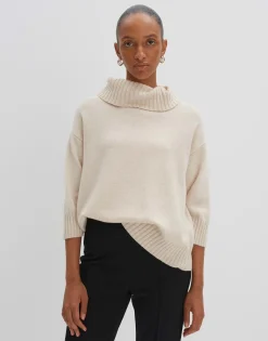Damen OPUS Strick^Strickpullover Taxina Beige Online Bestellen