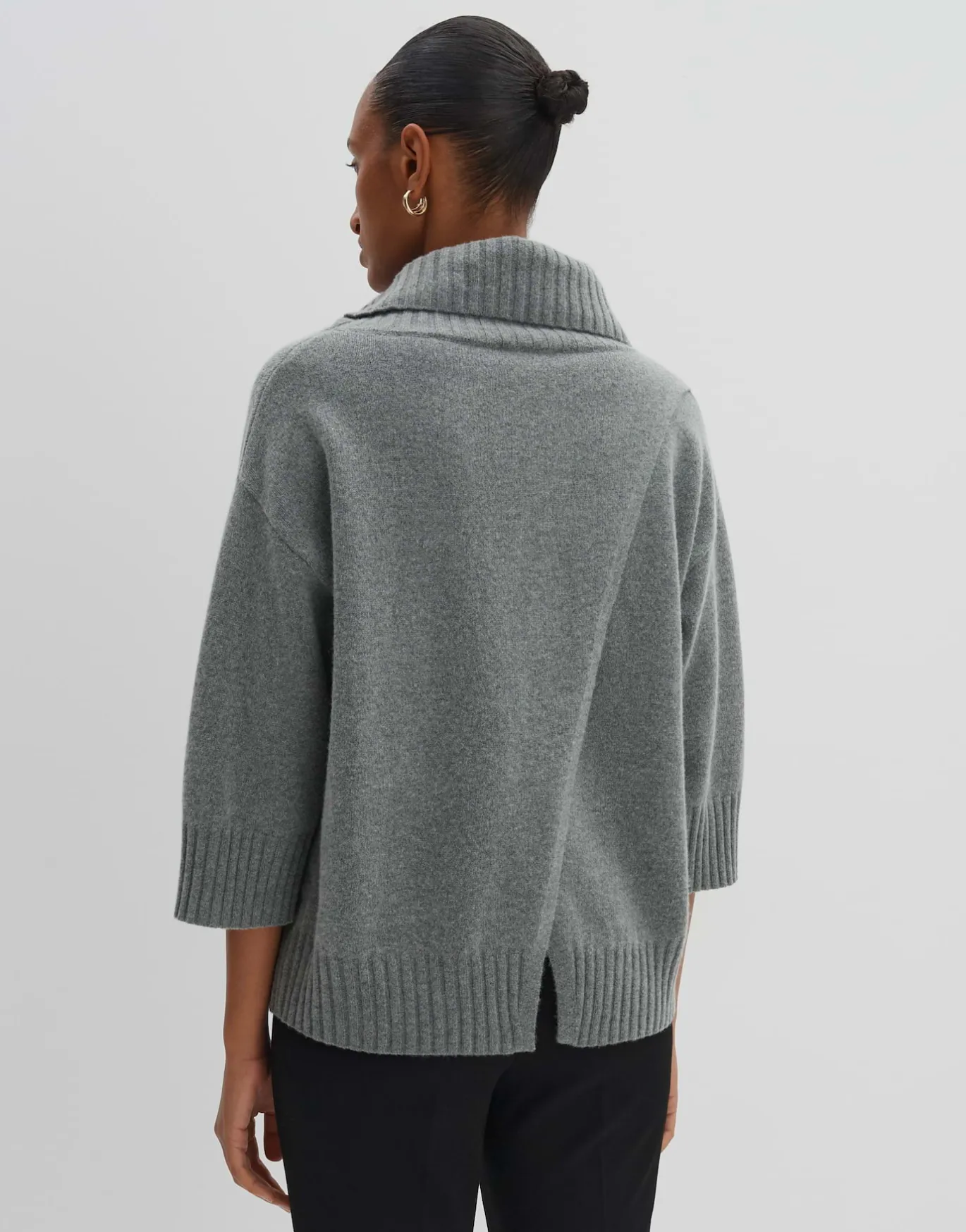 Damen OPUS Strick^Strickpullover Taxina Grau Online Bestellen