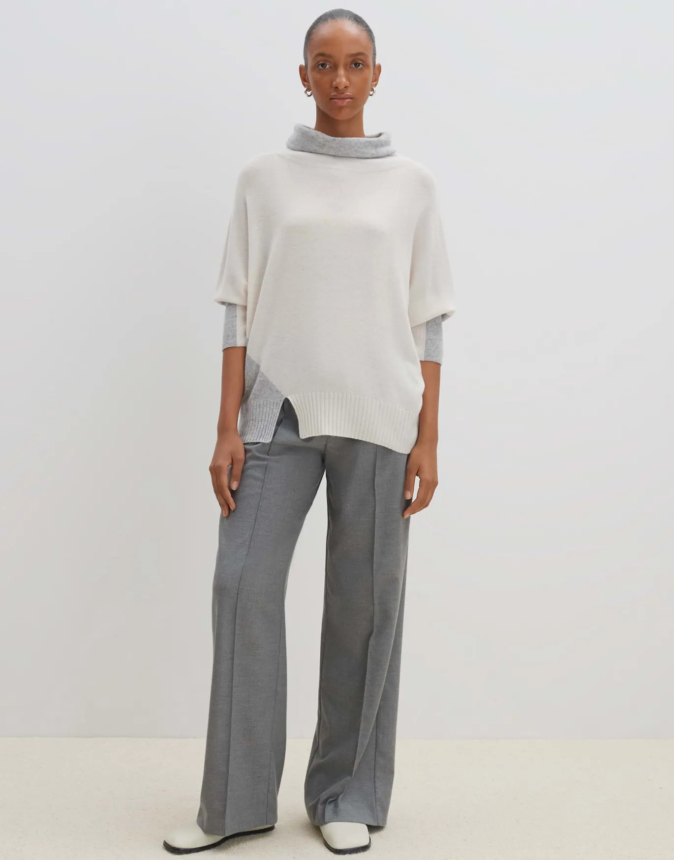 Damen OPUS Strick^Strickpullover Temily Grau Online Bestellen